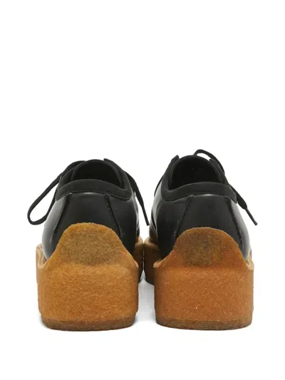 Pre-owned Stella Mccartney Brody Platform Suede Leather Desert Bootss