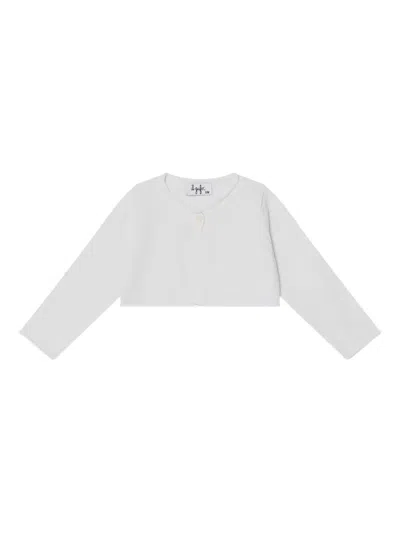 Il Gufo Button-front Cardigan In White