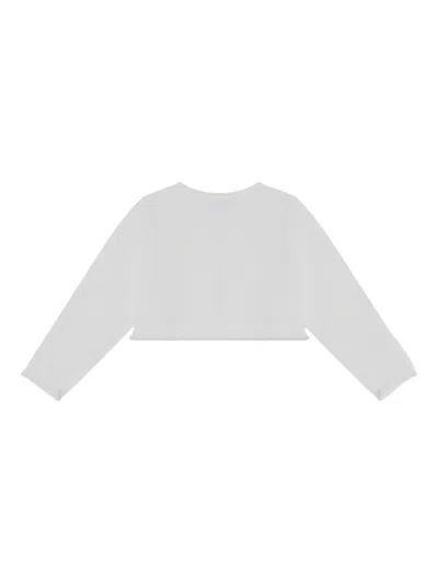 Il Gufo Button-front Cardigan In White