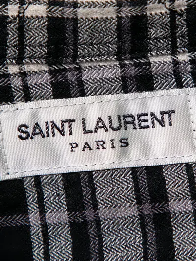 Pre-owned Saint Laurent Plaid Shirt