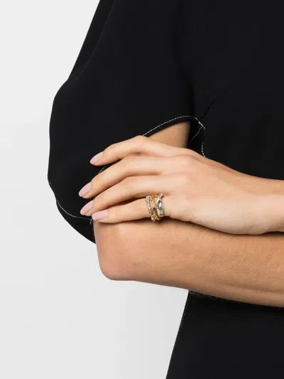 Alighieri The Infernal Rocks Rings Set In Metallic