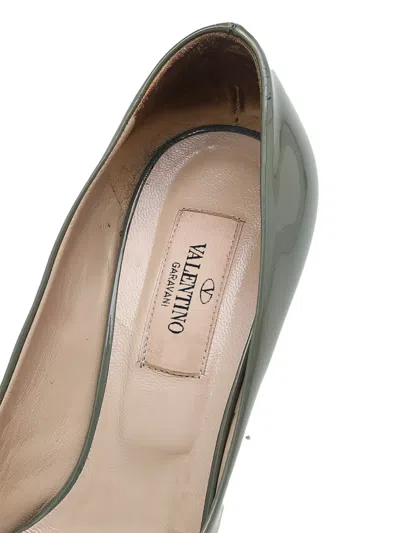 Pre-owned Valentino Garavani 120mm Platform Bow Pumps