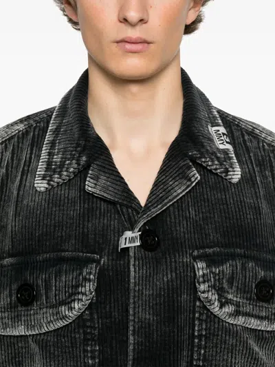 Miharayasuhiro Amateur Sewn S/s Shirts In Black
