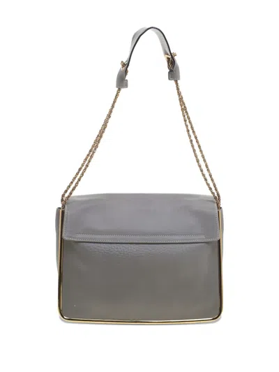 Pre-owned Chloé Leather Flap Bag
