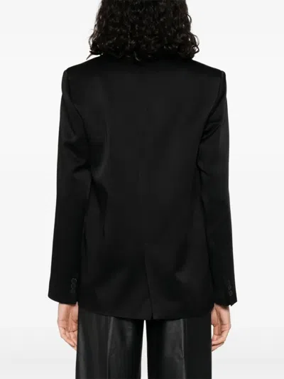 Forte Forte Single-breasted Blazer In Black
