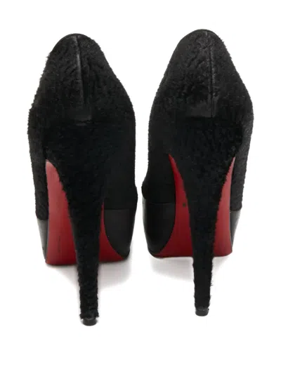 Pre-owned Christian Louboutin 2023 145mm Platform Metal-toe Pumps