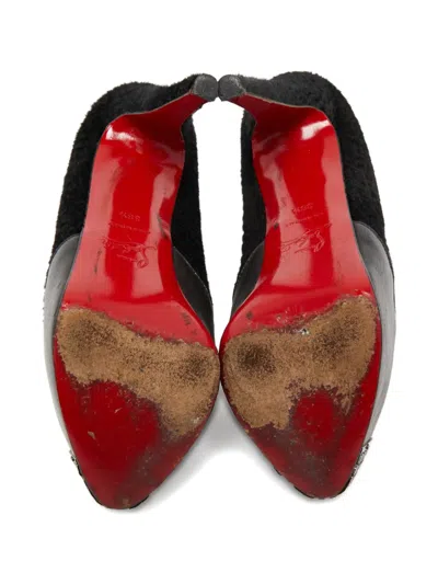 Pre-owned Christian Louboutin 2023 145mm Platform Metal-toe Pumps