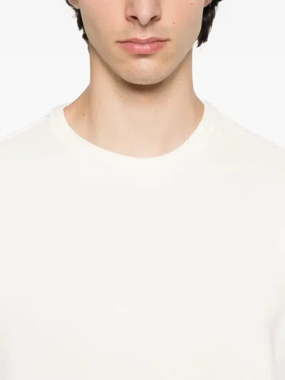Stone Island 6100008 Patch-pocket Cotton Sweatshirt In White