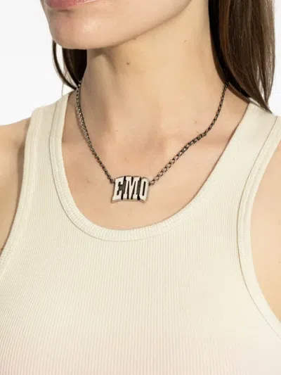 Balenciaga Emo Pendant Necklace