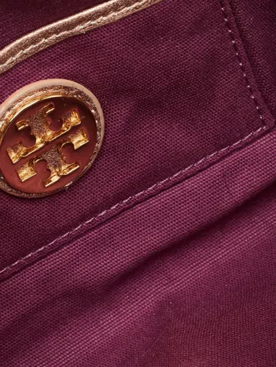 Pre-owned Tory Burch 2023 Metallic Leather Shoulder Bag In Brown