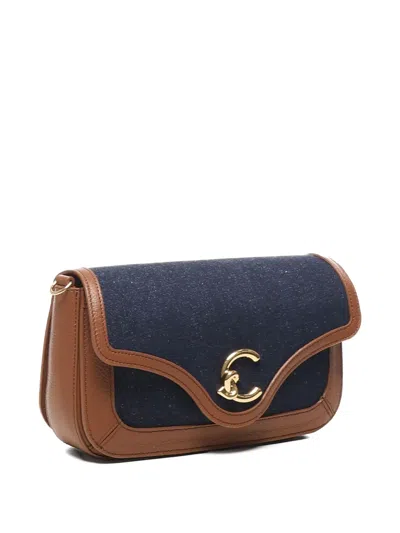 Coccinelle Medium C-me Denim Shoulder Bag