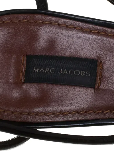 Pre-owned Marc Jacobs Vintage 2023  110mm Patent Leather Stud Platform Sandals
