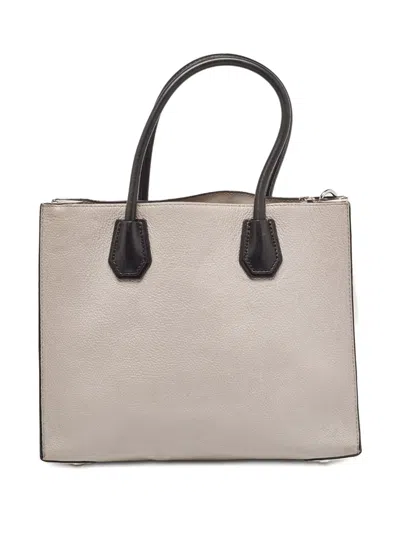 Pre-owned Michael Kors Vintage  Mercer Tote Bag In Neutral