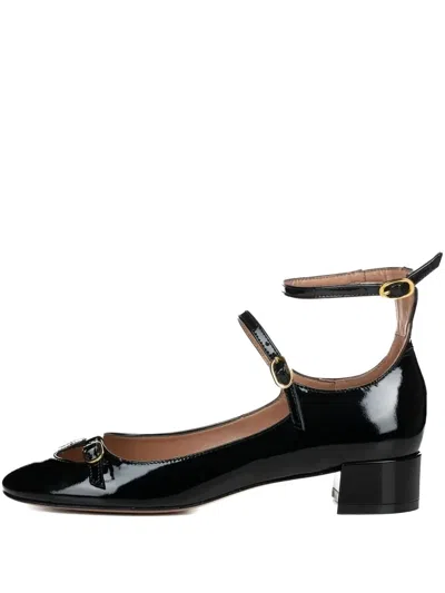Poche Paris Buckle-detail Patent Leather Pumps