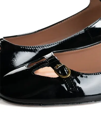 Poche Paris Buckle-detail Patent Leather Pumps