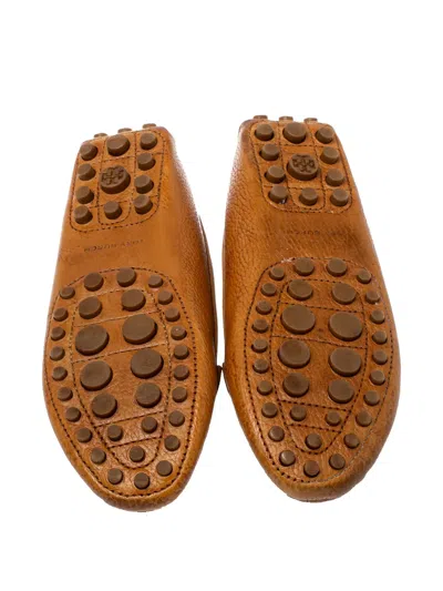 Pre-owned Tory Burch  Leather Driving Loafers