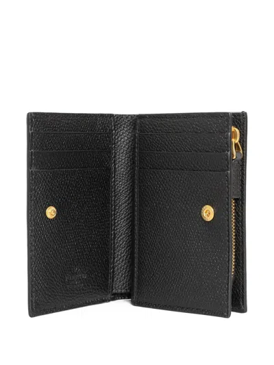 Valentino Vlogo Signature Wallet In Black