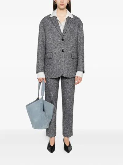 Ermanno Scervino Two-button Blazer In Gray