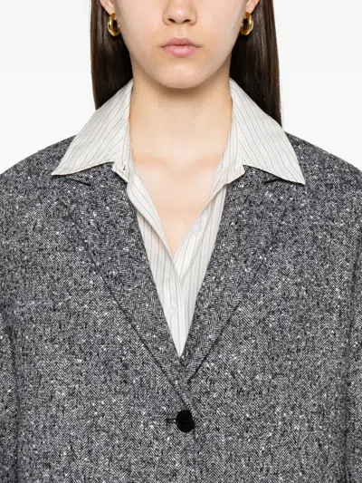 Ermanno Scervino Two-button Blazer In Gray