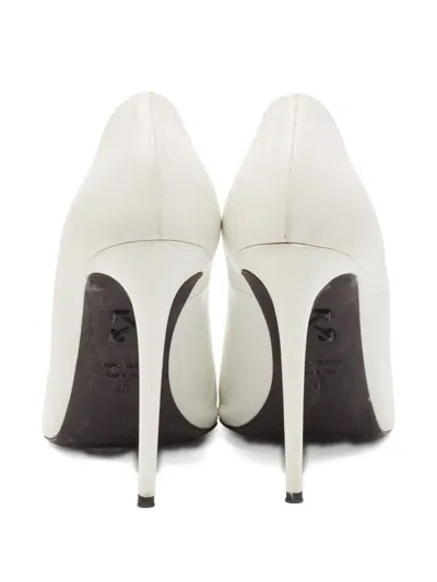 Pre-owned Off-white 120mm Pointed-toe Stiletto Pumps
