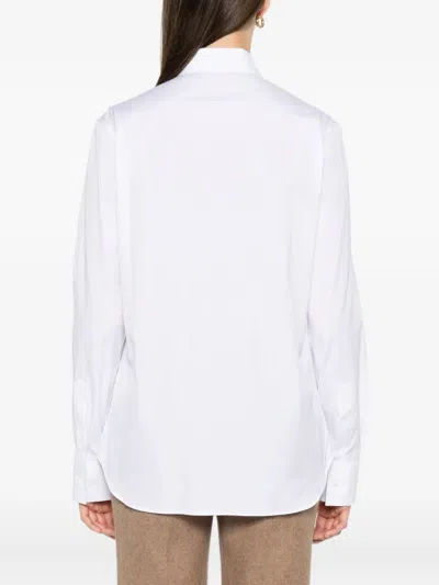 Ermanno Scervino Geometric-embellished Shirt In White