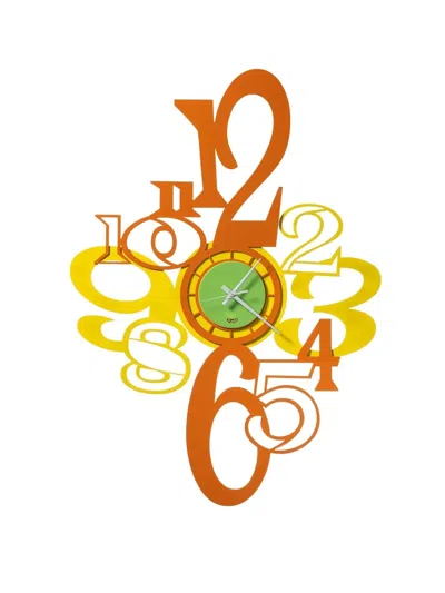 Arti & Mestieri Number-detail Wall Clock (60cm X 43cm)