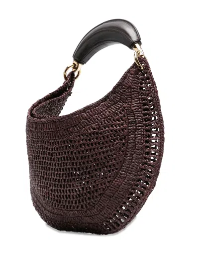 Chloé Banana Raffia Tote Bag