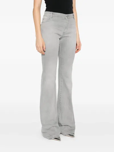 Ermanno Scervino Flared Jeans In Gray