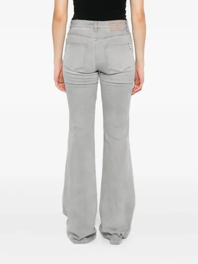Ermanno Scervino Flared Jeans In Gray