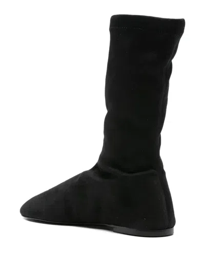 Proenza Schouler Woman Ankle Boots Black Size 8 Textile Fibers In Black