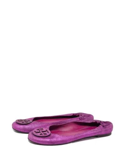 Pre-owned Tory Burch  Reva Ballet Flats