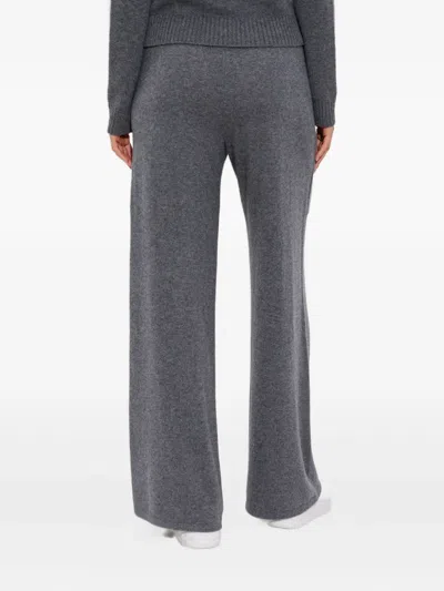 Lisa Yang Cashmere Drawstring Trousers In Gray
