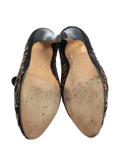 Pre-owned Fendi Crystal-embellished Heeled Boots
