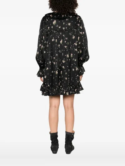 Chloé Floral Ruffled Mini Dress