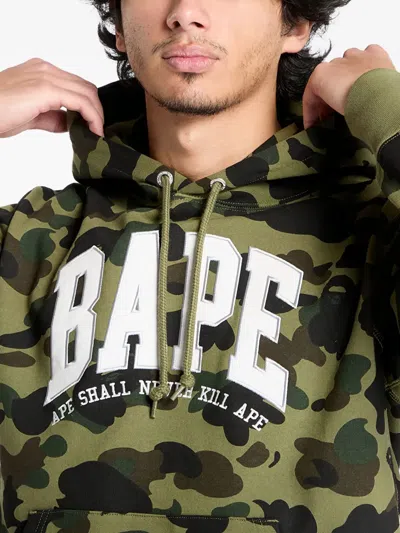 A Bathing Ape 1st Camo Hoodie In Multi