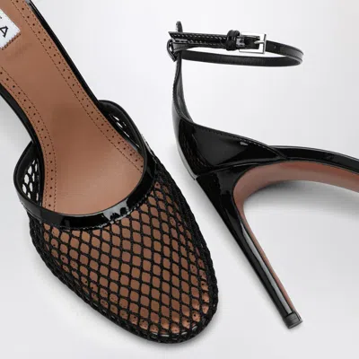 Alaïa High Black Mesh Pumps