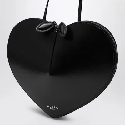 Alaïa Le Coeur Shoulder Bag In Black