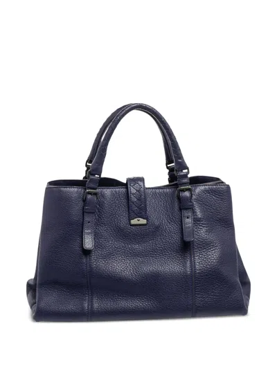 Pre-owned Bottega Veneta Cervo Roma Leather Tote Bag