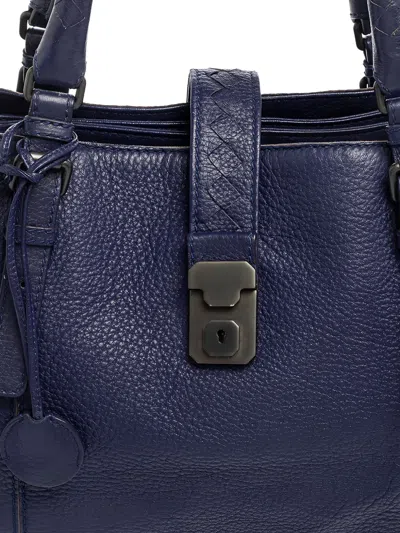Pre-owned Bottega Veneta Cervo Roma Leather Tote Bag