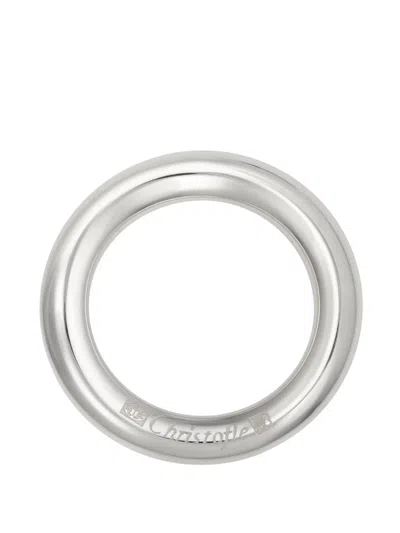 Christofle Uni And Vertigo Chopsticks Set In Neutral