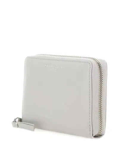 Gianni Chiarini Wallets Wallet In Smooth Cowhide Leather In Gray