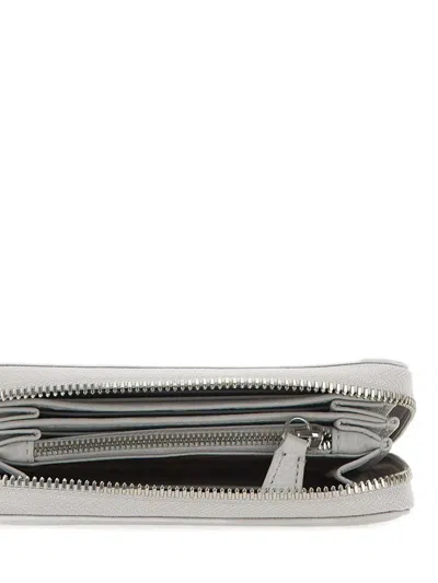 Gianni Chiarini Wallets Wallet In Smooth Cowhide Leather In Gray
