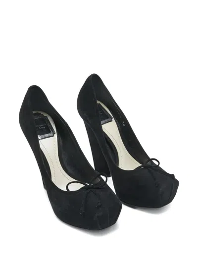 Pre-owned Dior 130mm Platform Pumps In Black