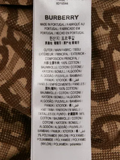 Pre-owned Burberry Monogram-pattern Shirt