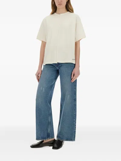 Amish Distressed Cotton Jeans