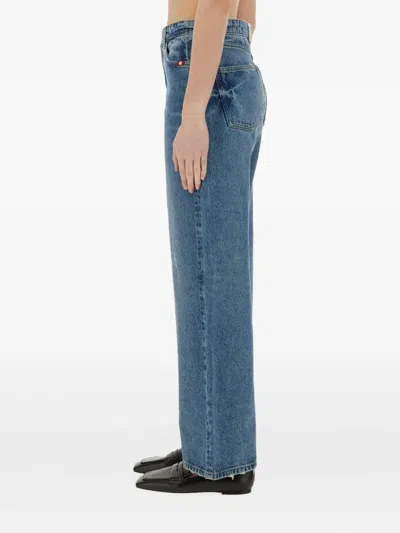 Amish Distressed Cotton Jeans