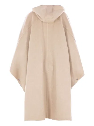 Brunello Cucinelli Hooded Buttoned Cape
