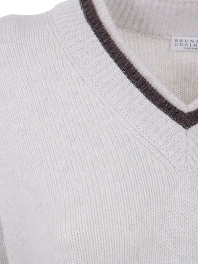 Brunello Cucinelli V-neck Cashmere Sweater