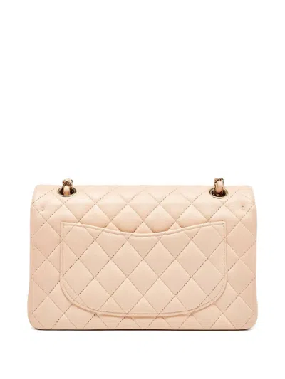 Pre-owned Chanel Jumbo Double Flap Shoulder Bag In Neutral
