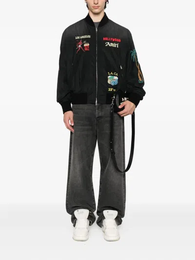 Amiri Embellished Bomber Jacket
